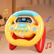 Load image into Gallery viewer, Kids Steering Wheel Toy - Light &amp; Music, Pretend Driving Fun for 18+ Months
